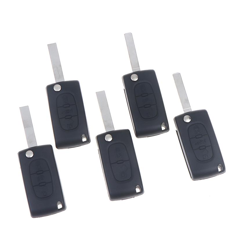 Car Key Shell Replacement Shell For CitroëN Folding Remote Control Car Key Shell Hu83 Va2 Ce0523 Ce0536