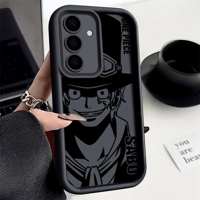 One Pieces Phone Case For Samsung S26 S25 S24 S23 S21 S20 Ultra Sabo Luffy Ace For Galaxy S25 S24 FE S26 Plus Soft Silicon Cover
