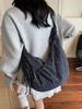 Retro Checkered Duffle Style Crossbody Bag With Zipper Closure For Daily Use