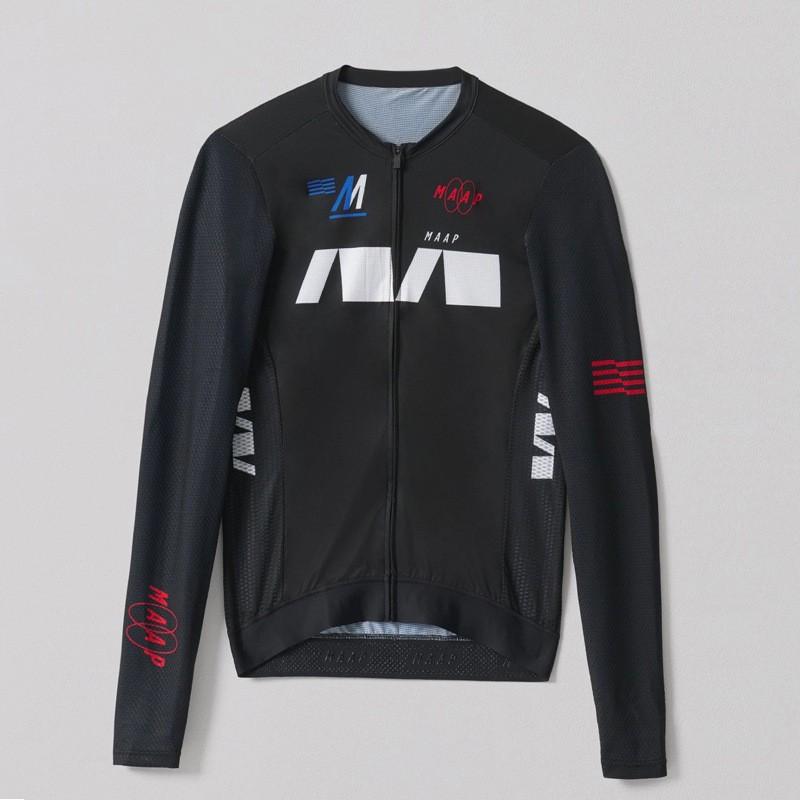 Herren Damen Radtrikot Langarm Atmungsaktiv Performance Fit Rennrad Mountainbike