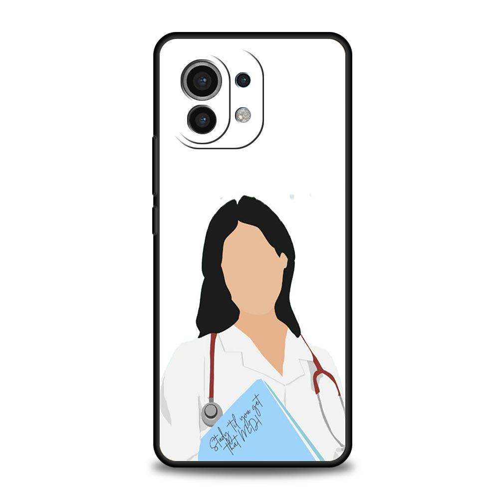 Phone Case For Xiaomi Mi 15 14 13 12 11 Lite 14T 13T 12T 11T Pro Poco X6 X5 M3 X3 Pro F5 F4 Cover Doctor Nurse Medical Medicine