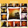 Premium Quality Fall Decor Pillow Case With Elegant Halloween Patterns