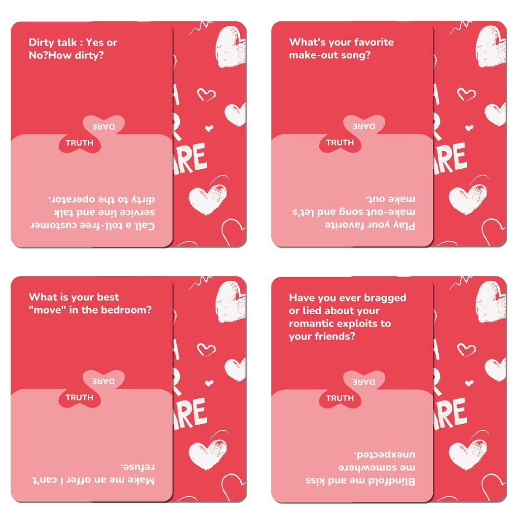 50 Kart pro páry, Randění, Teplo emocí, Hřejivé hračky, KartičkyHorrible Hra s kartami pro páry