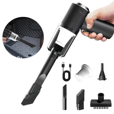 Aspirator auto portabil, reîncărcabil, cu aspirație puternică, motor puternic, zgomot redus, pentru curățarea fără fir pe drum