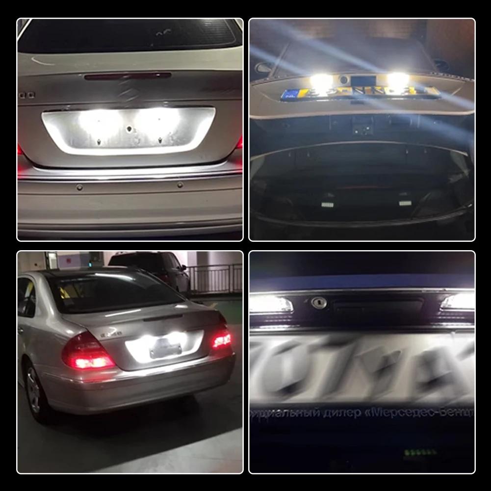 1 buc mașina Canbus LED înmatriculare placă de înmatriculare lumină pentru Mercedes Benz C-Class S203 E-Class W211 S211 CLS-Class W219 SLK-Class R171