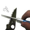 400 Mesh Fishing Hook Sharpener Pen Sharpener High Quality Outdoor Tool Diamond Pen shaped Knife Sharpener