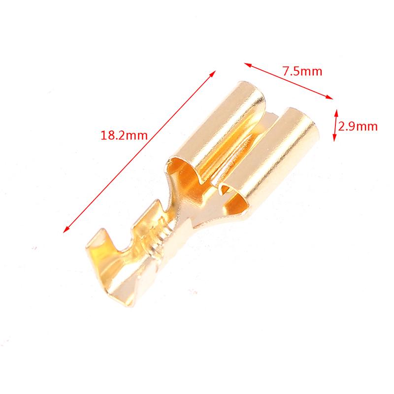 2Sets Car Auto Vehicle 5 Pin Relay Socket Holder with 5Pcs 6.3mm Copper Terminal 5Pin Poles Automotive Relay Base Holder Socket Relays 5