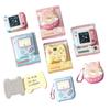 Special-shaped Cute Pocket Sticky Notes Cartoon Soft Silicone Cover Memo Pad  Student Pendant