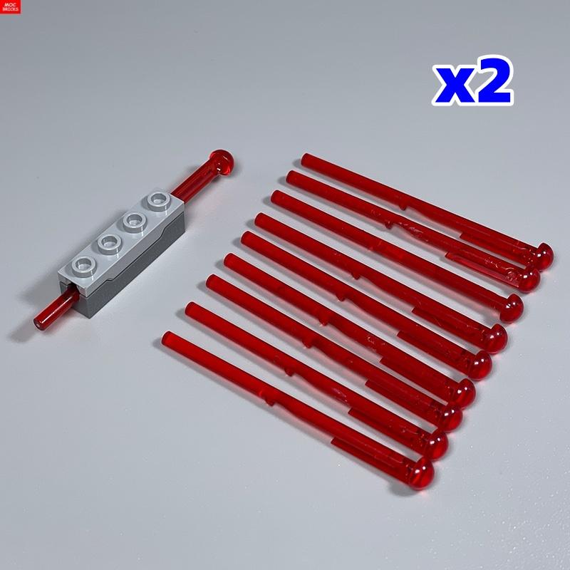 MOC Block Bricks Dart Shooter Launcher Projectile Arrow 15400 15303 29340 Action Figure Building Block Set Assembles Particles Toy