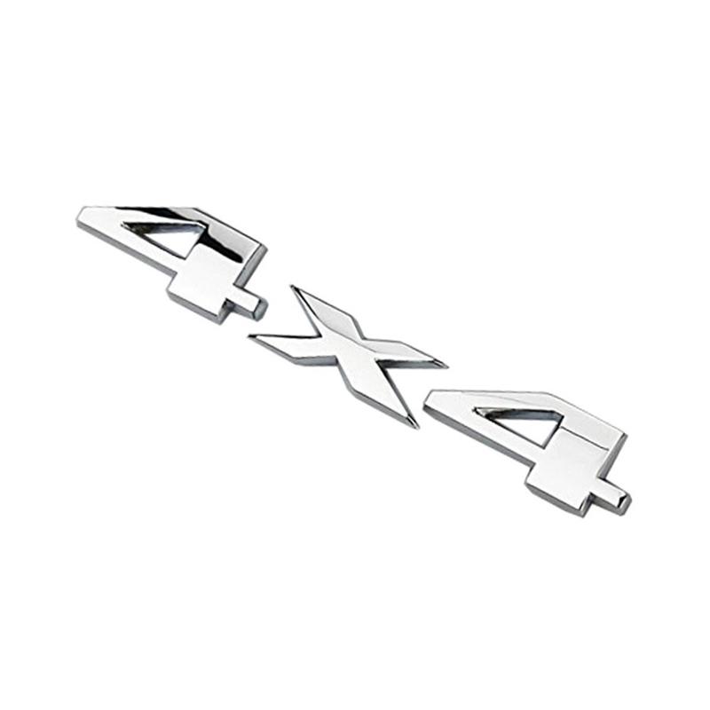 

1Pcs 3D 4 X 4 Chrome Logo 3d Decal Emblem Logo Sticker Liberty Nameplate Badge for Ford Jeep Grand Cherokee Wrangler Compass