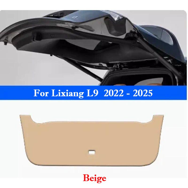 

For Lixiang L6 L7 L8 L9 2026 - 2026 Car Trunk Door Anti Kick Pad Tailgate Protective Sticker Cargo Liner Interior Accessories
