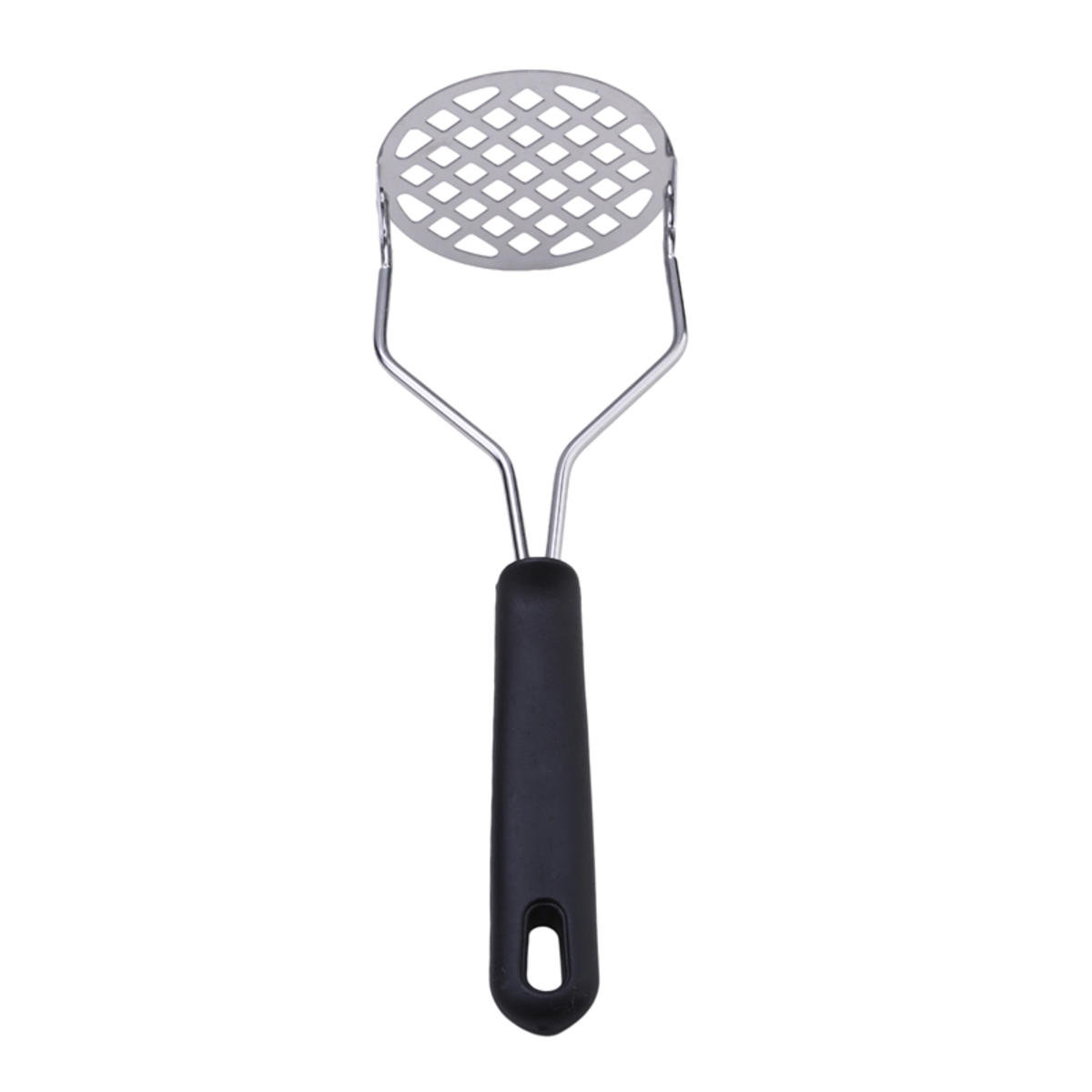 

1pcs kitchen gadget potato masher press cooking tool mashed potatoes wavy pressure Kitchen accessories one size чёрный