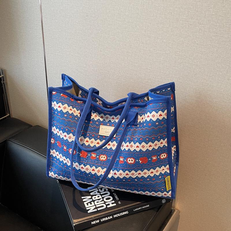 Personalized Large-capacity Handbag Women's New Casual Tote Bag Class Commuter Shoulder Bag