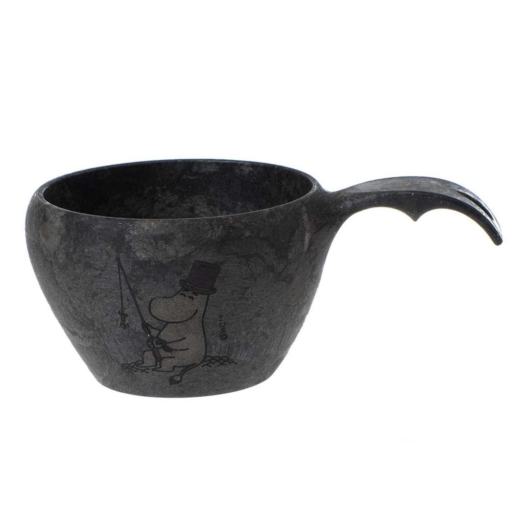 KUPILKA Kupilka Moomin Moominpappa H74 x W112 x Product Cup, 37, Design, 370mL, Black, D180mm, Number 295-28182/3728028