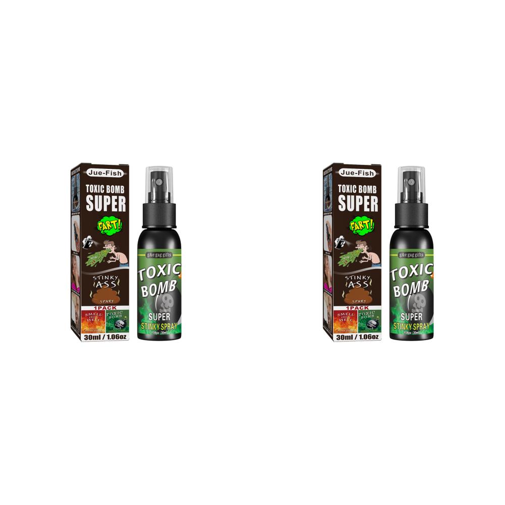 1-2PCS Poop Spray Creative Liquid Fart Gag Prank Joke Spray Funny Halloween Toy Stink Bombs Extra Strong Smelly Stinky Gas Spray