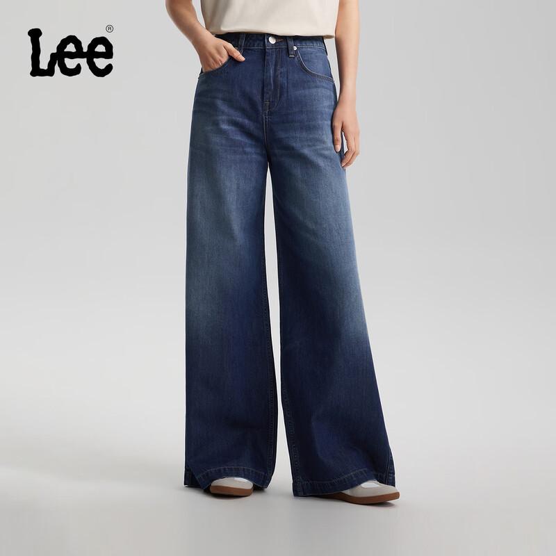 

Lee Women s Tencel Loose Wide-Leg Jeans 28