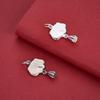 S925 Sterling Silver Lotus Leaf and Pod Tassel Charm - Chinese Style Jewelry for DIY Beading and Weaving