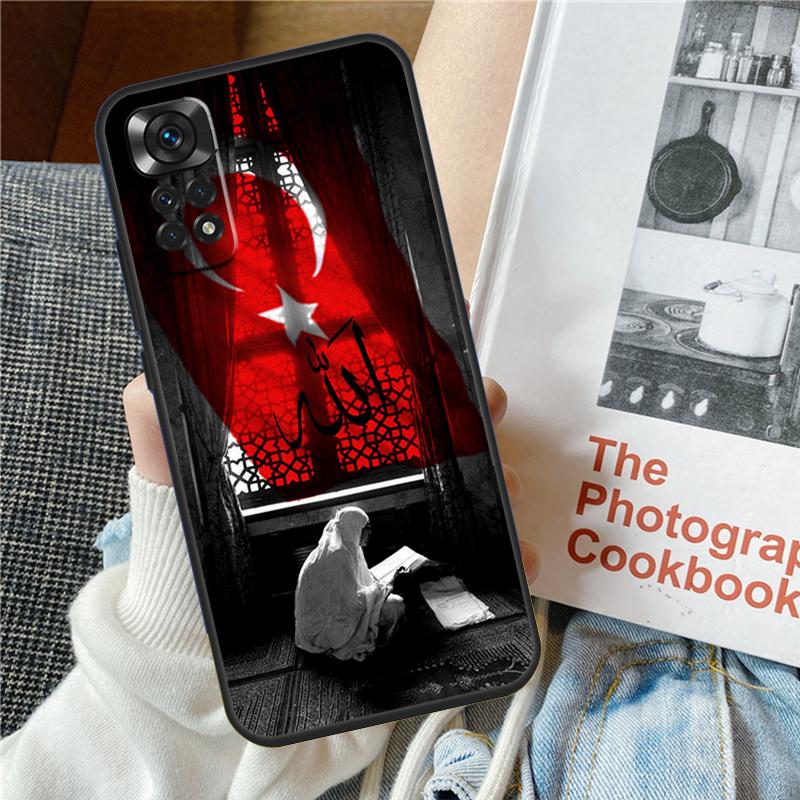 Turkey Turkish Flag Phone Case For Redmi Note 10 9 8 11 12 Pro 9S 10S 11S 12S Cover For Redmi 12 12C 9C 10C 13C