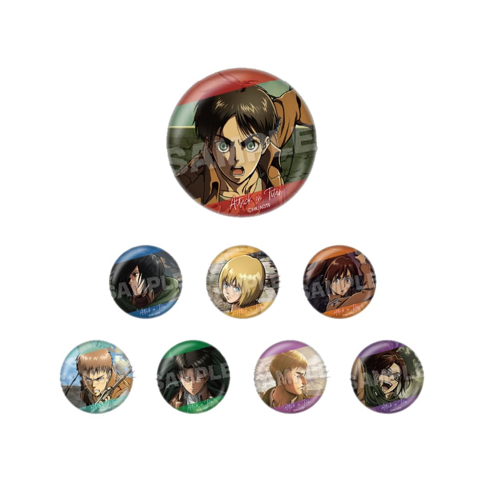 

Атака Титанов Торговый значок Коробка из 8 шт. Крупный план вер.