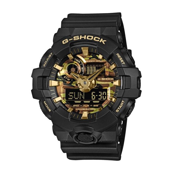 Casio G-Shock GA-700CF-1AJF Men s Watch, Black/Camouflage