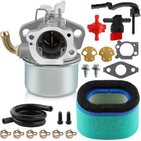 Carbhub 591925 Carburetor For 698479 693518 698475 591925 Engine Motor Powered Chipper Craftsman Tiller With Air Filter Fuel Hose Replace 591925