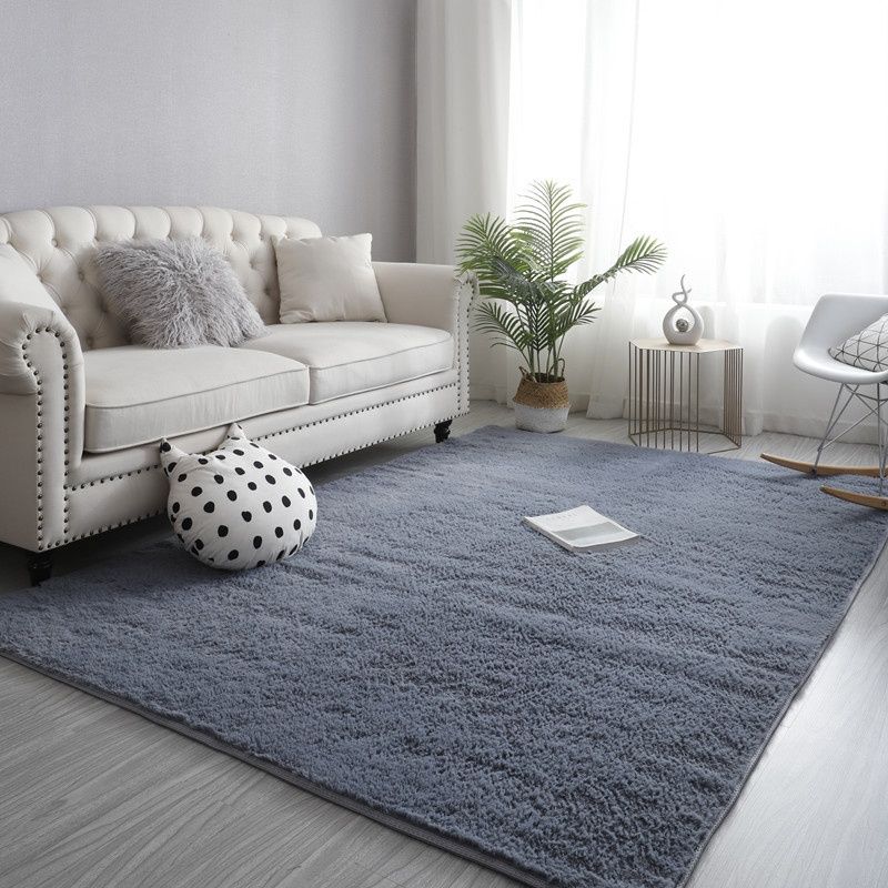 Plush Carpet Living Room Home Bedroom Floor Mat Large Area Nordic Bed Room Bedside