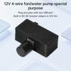 Fan Speed Controller 4Pin PWM Speed Regulator Fan Governor Type-C Power Supply DIY Water-cooled Radiator Fan Motor Controller