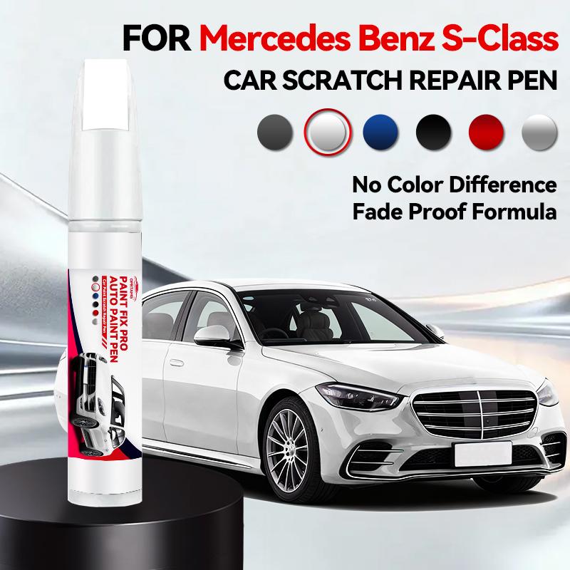 OPRTAMG Zweckfahrzeug Für Mercedes Benz S-Klasse 1972-2025 W221 W222 W223 Lackreparaturstift Ausbesserungsstift Kratzerentferner DIY Auto Ac