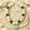 Colorful Beads Beaded Necklace Bohemian Style Pendant Jewelry  Party Accessory