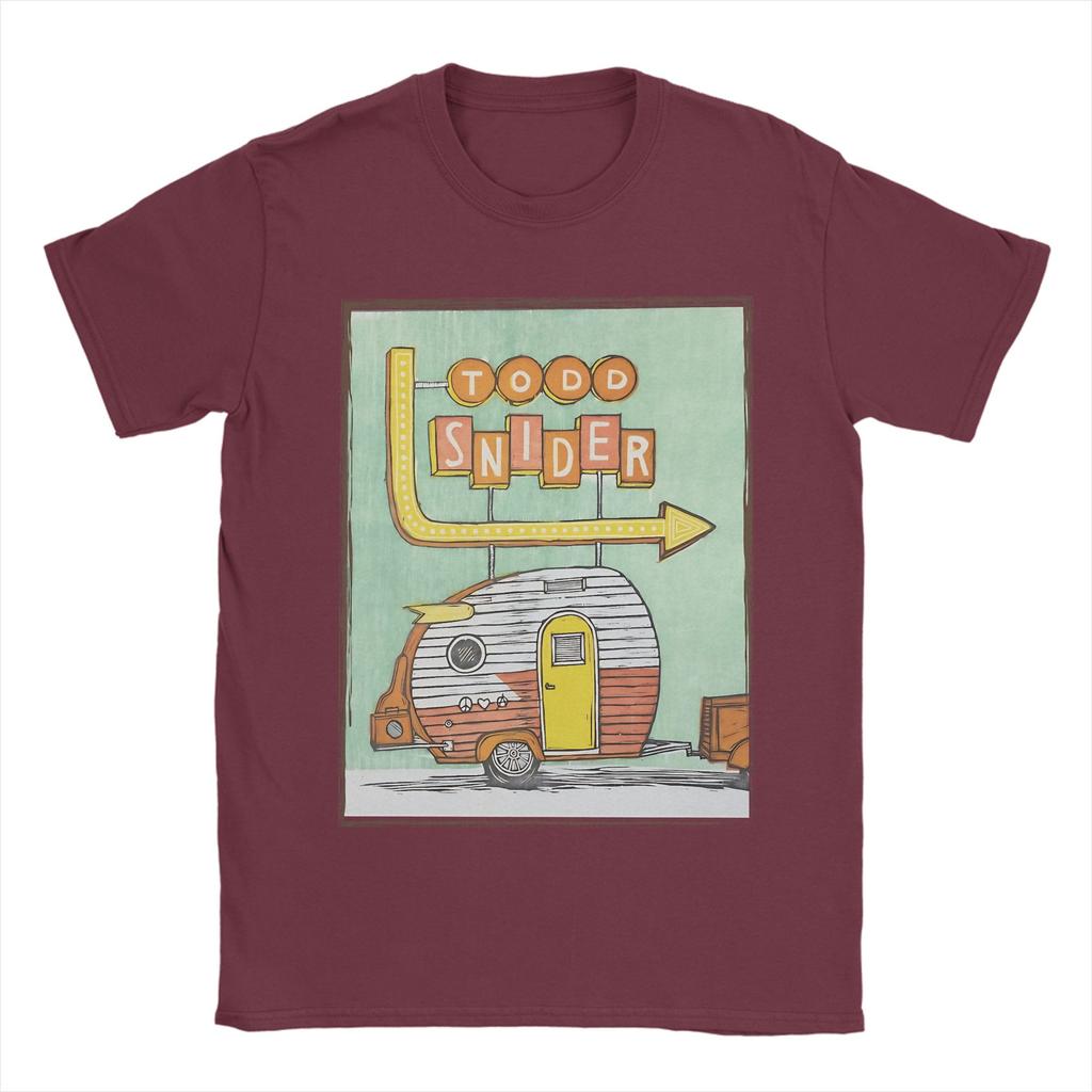 Country Music Singer Todd Snider T Shirt Summer Pure Cotton T Shirts For Men Hip Hop Design Tshirt Short Sleeve Awesome Tops