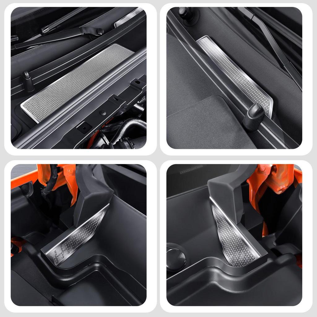 Dustproof Engine Air Intake Cover for Ford Bronco - Hood Outlet Mask, Modified Accessory