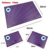 Self Healing Cutting Mat A4 Size Double Sided Plastic Board with Grid for Crafting Sewing and Fabric Projects