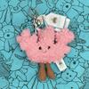 Jellyfish Plush Toys, Croissant Keychains, Marshmallow Plush ,Toys Black hole, avocado, Cherry, Sunflower Bag Charms