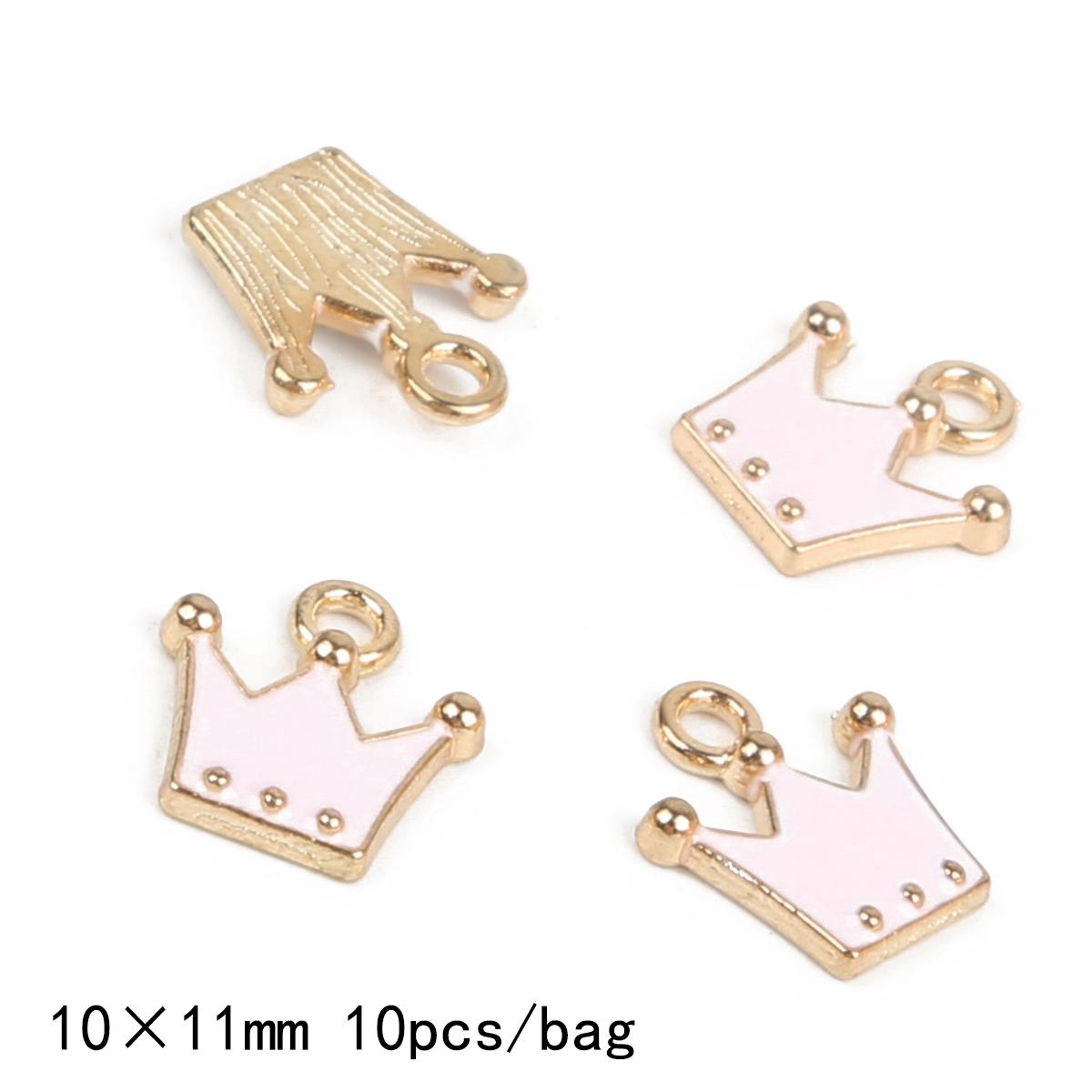 

9-12 шт., разноцветные морские звезды, раковины, корона, эмалированные подвески, подвеска для изготовления ювелирных изделий, браслет, ожерелье «сделай сам» 15mm 10pcs