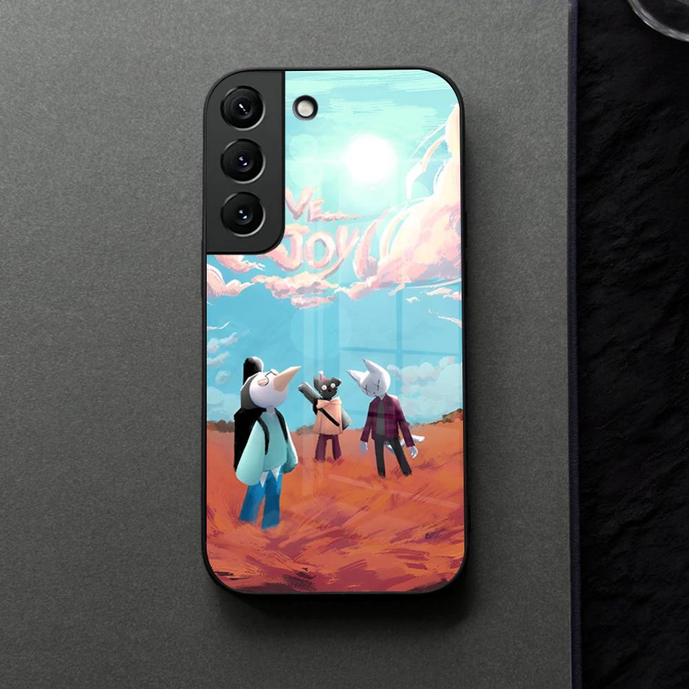 Cartoon Lovejoy Band Phone Case Glass For Samsung Galaxy S21 S26 S25 S22 S20 S24 S23 Ultra Fe Plus A16 A34 A54 A24 Coque