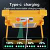 Portable Solar Lantern LED Tent Light Rechargeable Lantern Emergency Night Market Light Outdoor Camping Bulb Lamp Searchlight