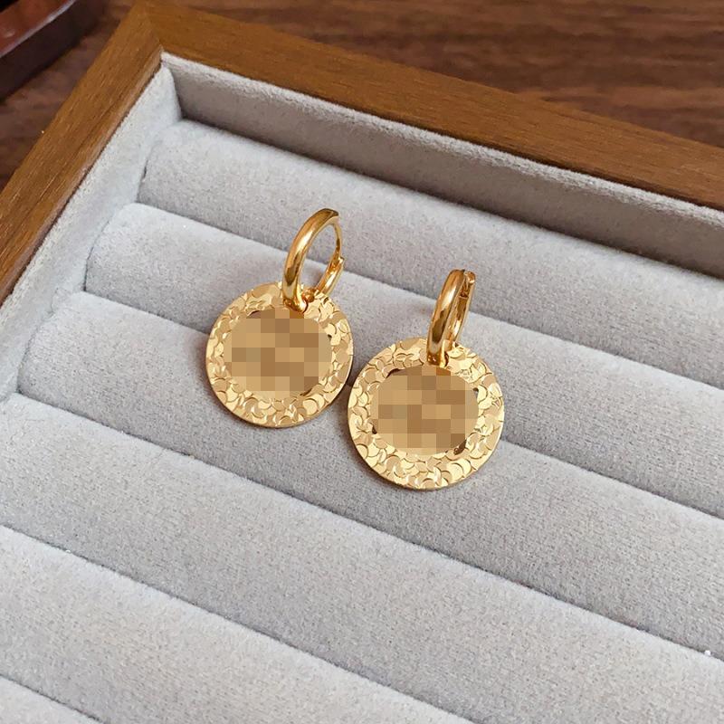 Silver Needle Multi-layer Letter Twill Zircon Pearl Earrings Medieval Vintage Light Luxury Stud Earrings Versatile Earrings