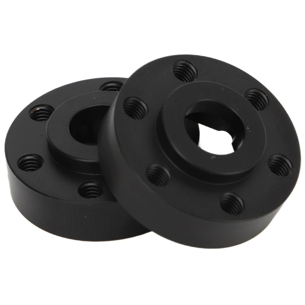 2PCS Hex Hub Wheels Brass RC Crawler 1.9 2.2 Wheels Widen Adapter for Axial SCX10 Capra for VS4 10 1 10 RC Crawler 6mm