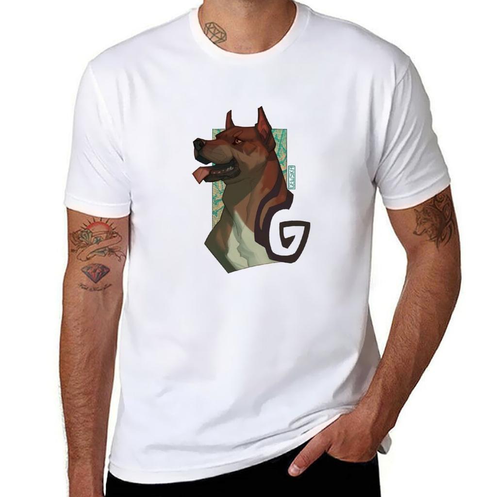 Mabari Dragon Age Companion Profile Tshirt Uv Protection Outdoor Tee Shirt
