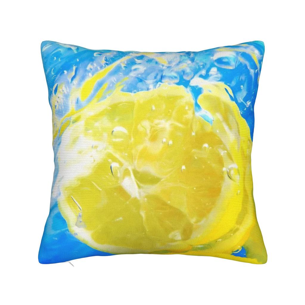 Fish Meme Frutiger Aero Square Pillow Cases Cushion Covers Fashion Polyester Decorative Pillowcover for Sofa