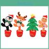 Delightful Dancing Speak Electronic Plush Toy Perfect For Christmas Gifts And Ornaments