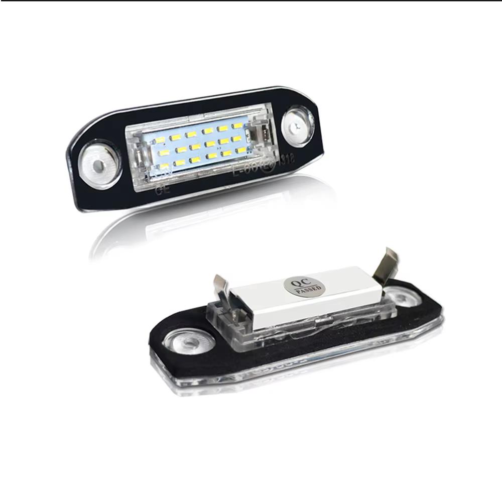 LED Car License Plate Light Assembly LED Number License Plate Lights for Volvo S80 XC90 S40 V60 XC60 S60 C70 V50 XC70 V70 License Plate Lights 2
