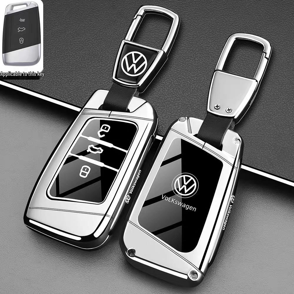 Volkswagen Lavida, Polo, Lamando, Passat, Touareg, Tiguan, Teramont, Touran Schlüsselhülle und Autoschnalle.