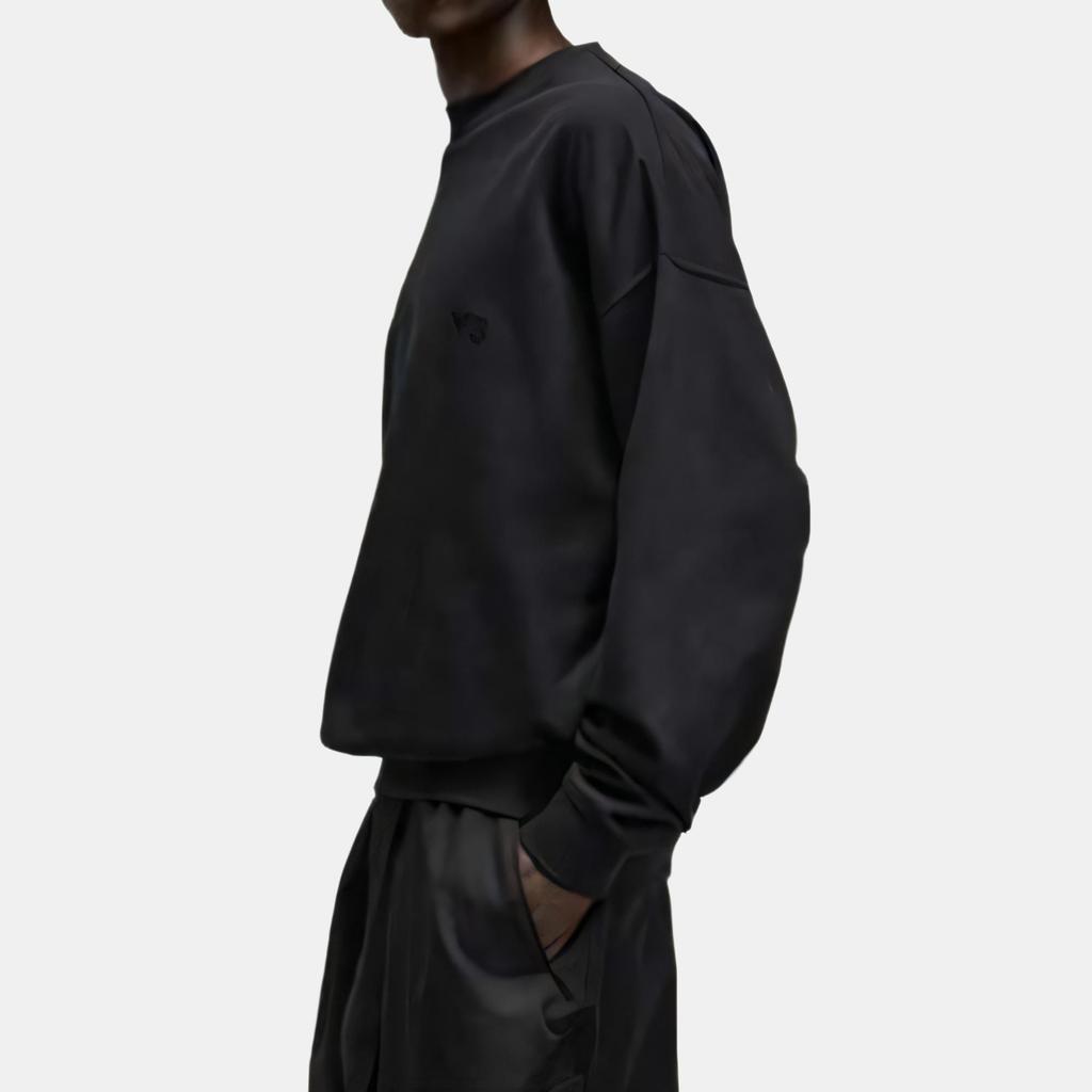 Adidas X Y-3 Collaboration French Terry Comfortable Soft Versatile Sweater Men sweater Black JN4926