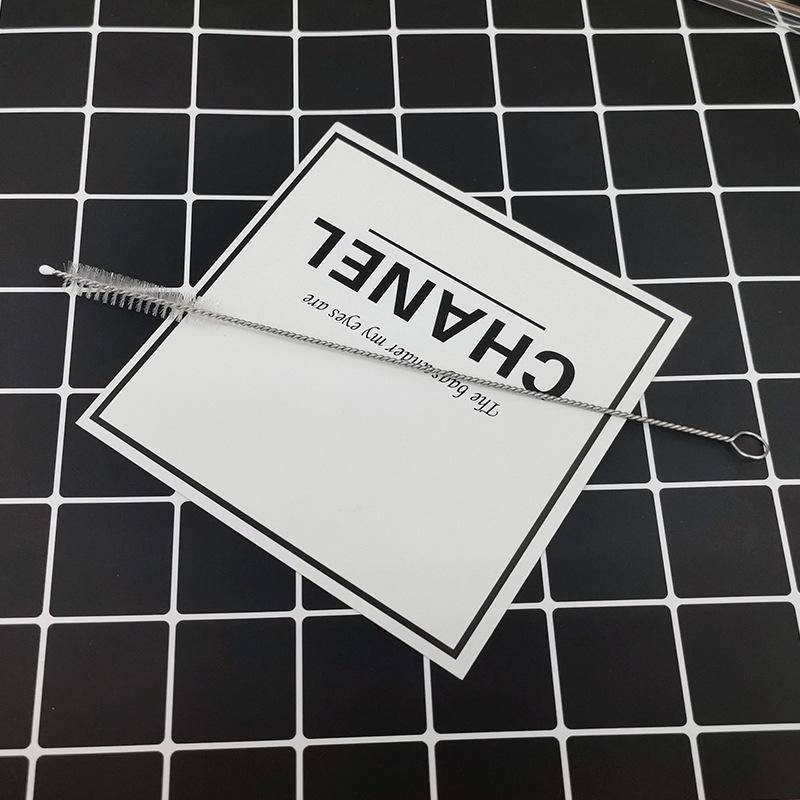 

200*8 мм разноцветные стеклянные трубочки для смузи, коктейлей, питьевые трубочки, здоровые многоразовые экологически чистые трубочки, аксессуары для напитков