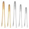 304 Stainless Steel Multi-Purpose Tongs: Perfect for BBQ, Sushi, Steak, and Bread.