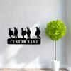 Unique Handmade Custom Soldier Silhouette Metal Wall Art Durable Laser Cut Iron Spray Paint Military Tribute Decor