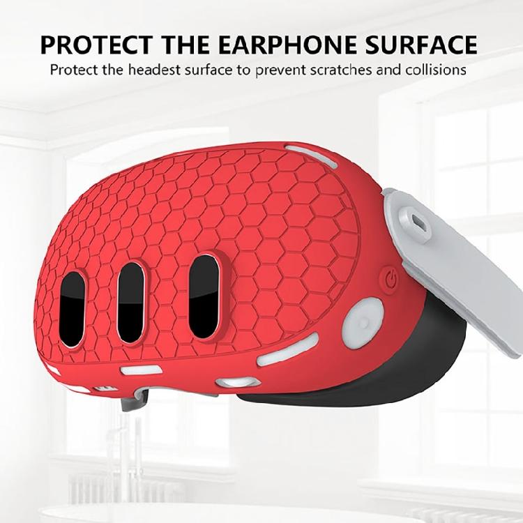 VR Headset Case for VR Silicone Protector Anti-Scratches Controller Grip