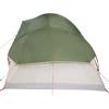 Dome Family Tent for 9 People Green Waterproof