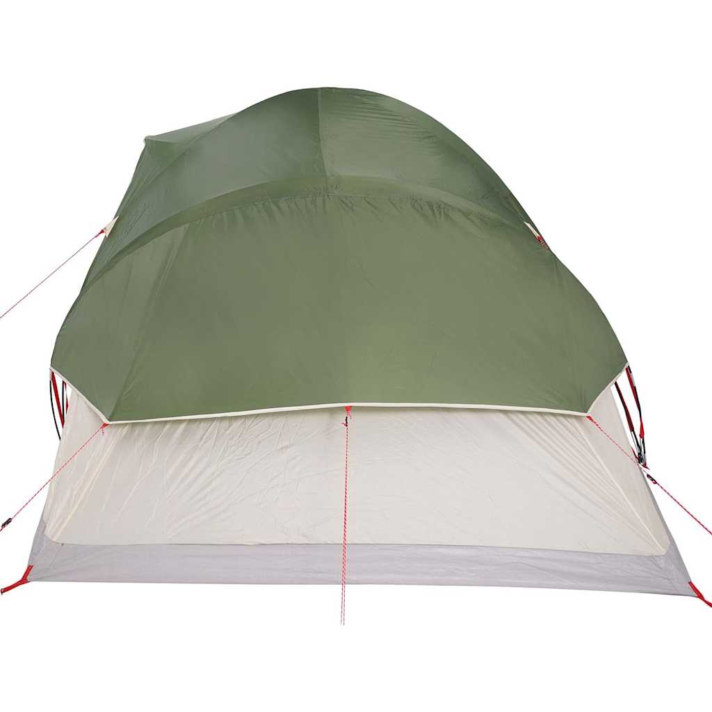 Dome Family Tent for 9 People Green Waterproof